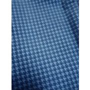 Ткань «гусинная лапка» под замшу 110см. черная