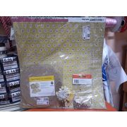 Набор для создания скрап-альбома (заготовка, 4листа двухсторонней бумаги, полубусины, подвеска и др)