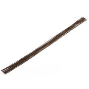 Проволока флористическая в оплетке 0,3мм. сталь бумага 40см.