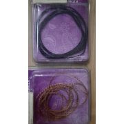 Цепочка вязаная 1,5мм. упаковка 1м. из медной проволоки с гальваническим покрытием из серебра