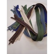 Молния витая разъёмная 90см. тип 7, 2 замка