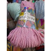 Шнур для плетения макраме «Крафт Мини» 75% хлопок, 25% мини, 94,1гр., 30,5м.