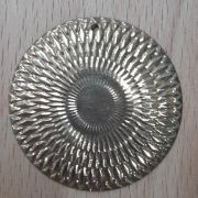 02.16 Подвеска « Филигрань круг» 34мм. под золото