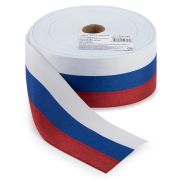 Тесма репсовая триколор