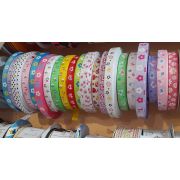 Лента репсовая с рисунком 10 мм