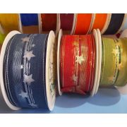 Лента капроновая 38мм. с рисунком «Звезды»