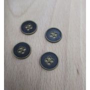 Пуговицы 861 17мм коричневый