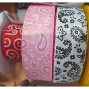 Лента репсовая с рисунком 25 мм. «Восток»