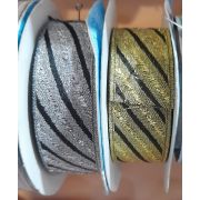 Лента жаккардовая 22мм.«Полосы»