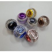 Бусина аллюминий 16мм. с большим отверстием