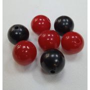 Бусина 15мм. шар пластик