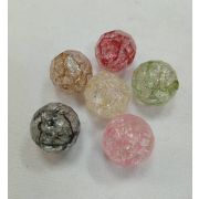 Бусина сахарная 10мм. пластик