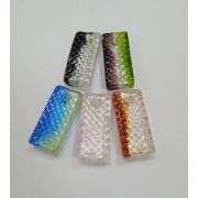 Стеклянная подвеска «Златка» 18*40мм