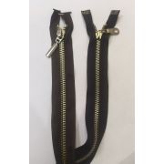 Молния металл разъемная 55 см. никель 1замок  Тип 8