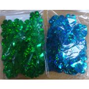 Пайетки цветочки 14мм. 5гр. в упаковке