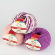 Пряжа «Кроха» 50гр.135м. 20% мериносовая шерсть, 80% акрил