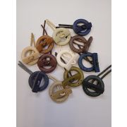 Застежка 0008 кольцо+навеснаая пуговица 100*39мм