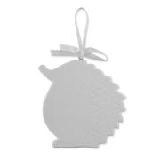 Заготовка для декорирования «Ежик» 9см. фарфор