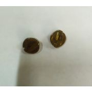 Пуговицы 937 14мм коричневый мрамор