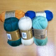 Пряжа «Мадрид» 50гр. 225м. 50% меринос, 50% микрофибра