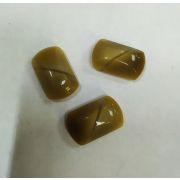 Пуговицы1450 16*25мм бежевый прямоугольник