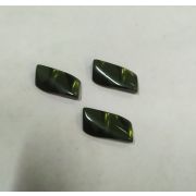 Пуговицы1460 11*21мм зеленый лист