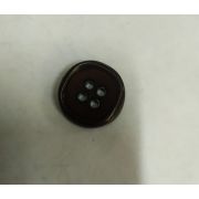 Пуговицы1481 18мм т.коричневый