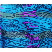 Полишифон  100см.  полоски зеленый