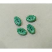 Пуговицы1520 8*14мм голубой