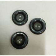 Пуговицы1538 19мм т.серый блеск