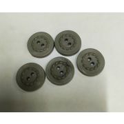 Пуговицы1539 20мм серый