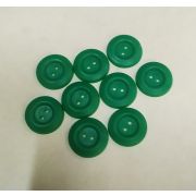 Пуговицы1545 16мм зеленый