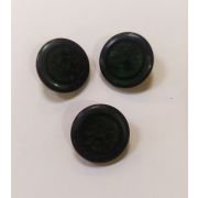 Пуговицы 967 23мм т.зеленый круг