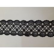 Кружево 60мм черное