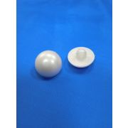 Пуговицы1173 - 16 мм.молочный, полусфера