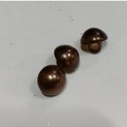 Пуговицы 112 12мм. т.коричневый