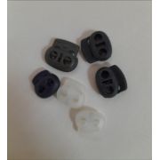 4.31 - 4.32  Фиксотор для шнура двушнуровой 18*18мм. пластик