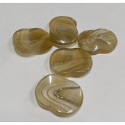 Пуговицы 102 17*24мм.бежевый