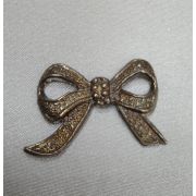 3.35 Бант декоративный 20*25мм., металл