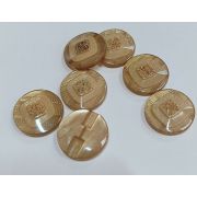 Пуговицы 011 22мм. бежевый полоса