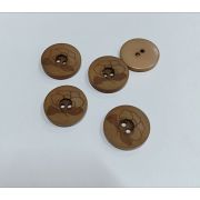 Пуговицы 014 22мм.цвет-коричневый