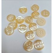 Пуговицы 064 11мм. бежевый