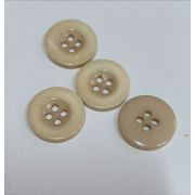 Пуговицы 086 16мм. бежевый