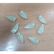 Пуговицы 359 20*11 бл.зеленый