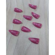 Пуговицы 360 20*11 бордо