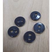 Пуговицы 743 15мм черный