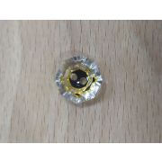 Пуговицы 379 13*13 прозрачный восьмигранник