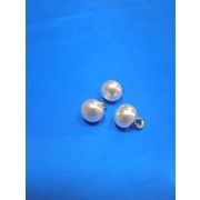 Пуговицы1091 9мм белый жемчуг