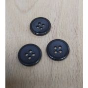 Пуговицы 849 15мм черно-серый