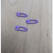 Пуговицы 843 6*15мм сиреневая булавка